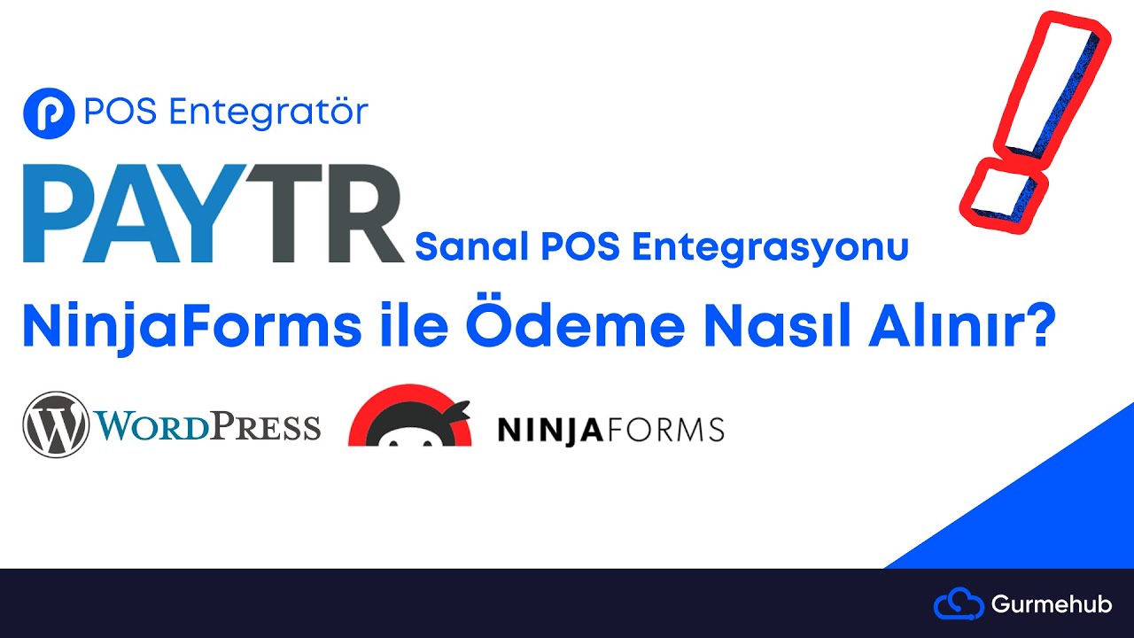 Ninja Forms ile Ödeme Nasıl Alınır? & PayTR Sanal POS Entegrasyonu | POS Entegratör