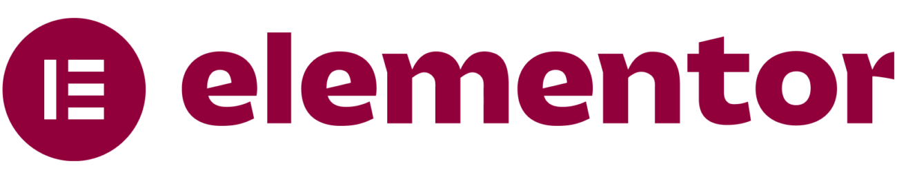 Elementor Logo Full Red